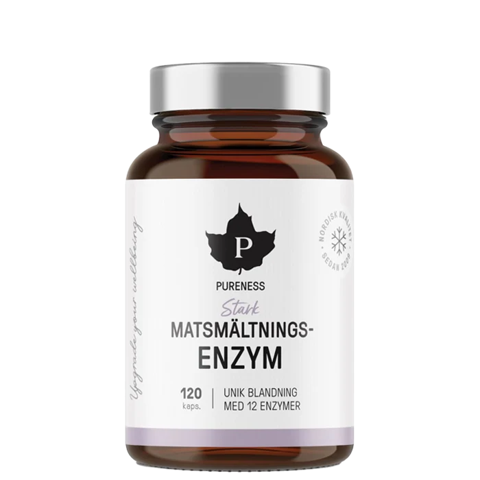 Stark matsmältningsenzym 120 kapslar
