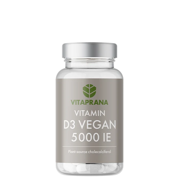 Vegan Vitamin D3 5000 IE 110 kapslar
