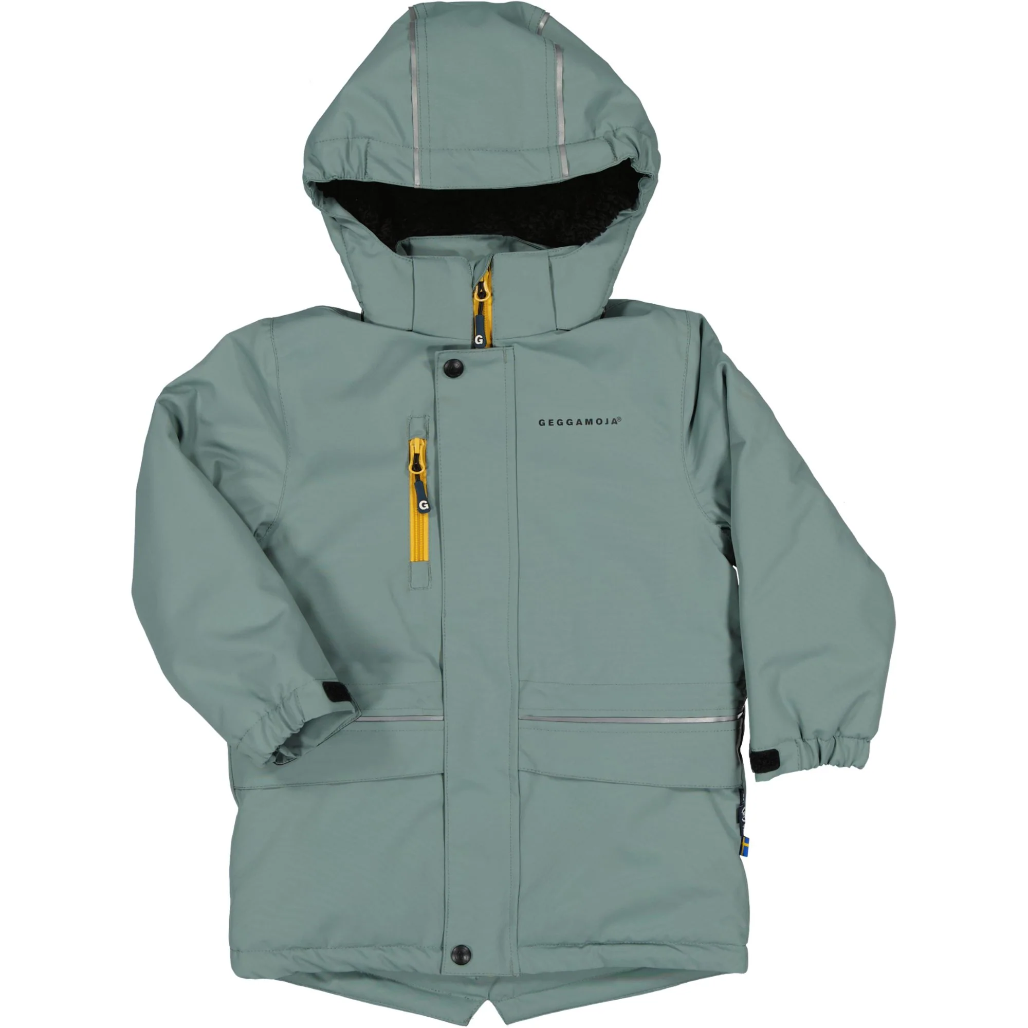 Vinterjacka Parkas Grön