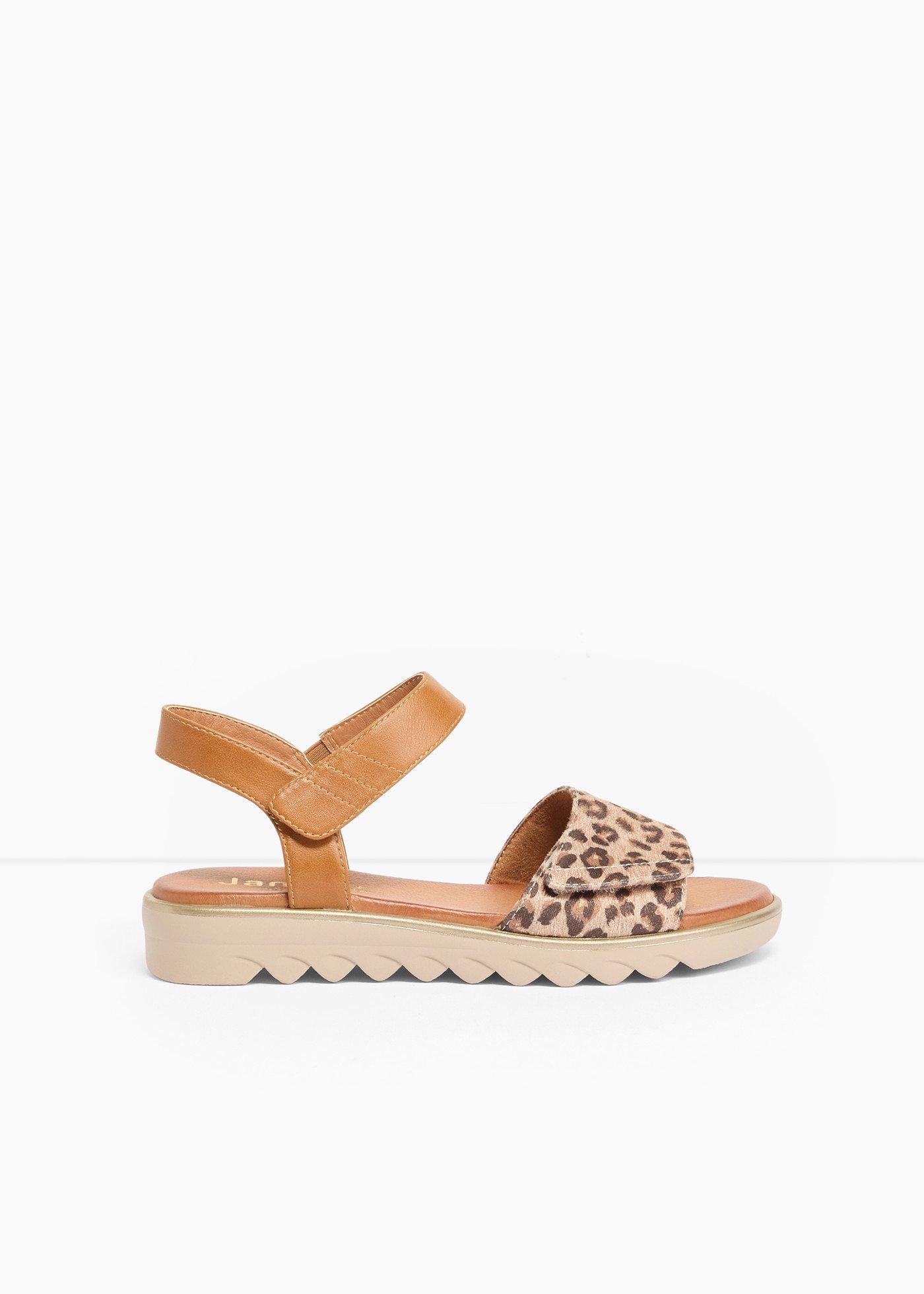 Sandal med bekväm vidd från Jana