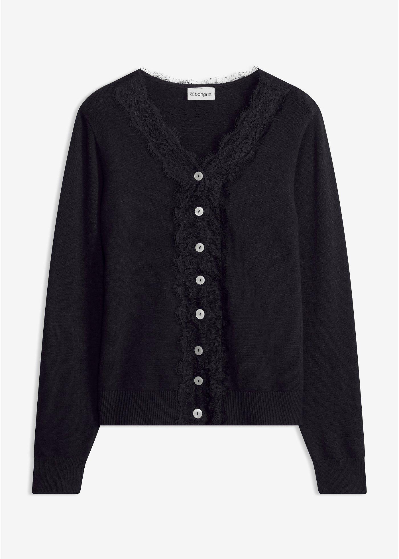 Cardigan i mjuk viskosmix