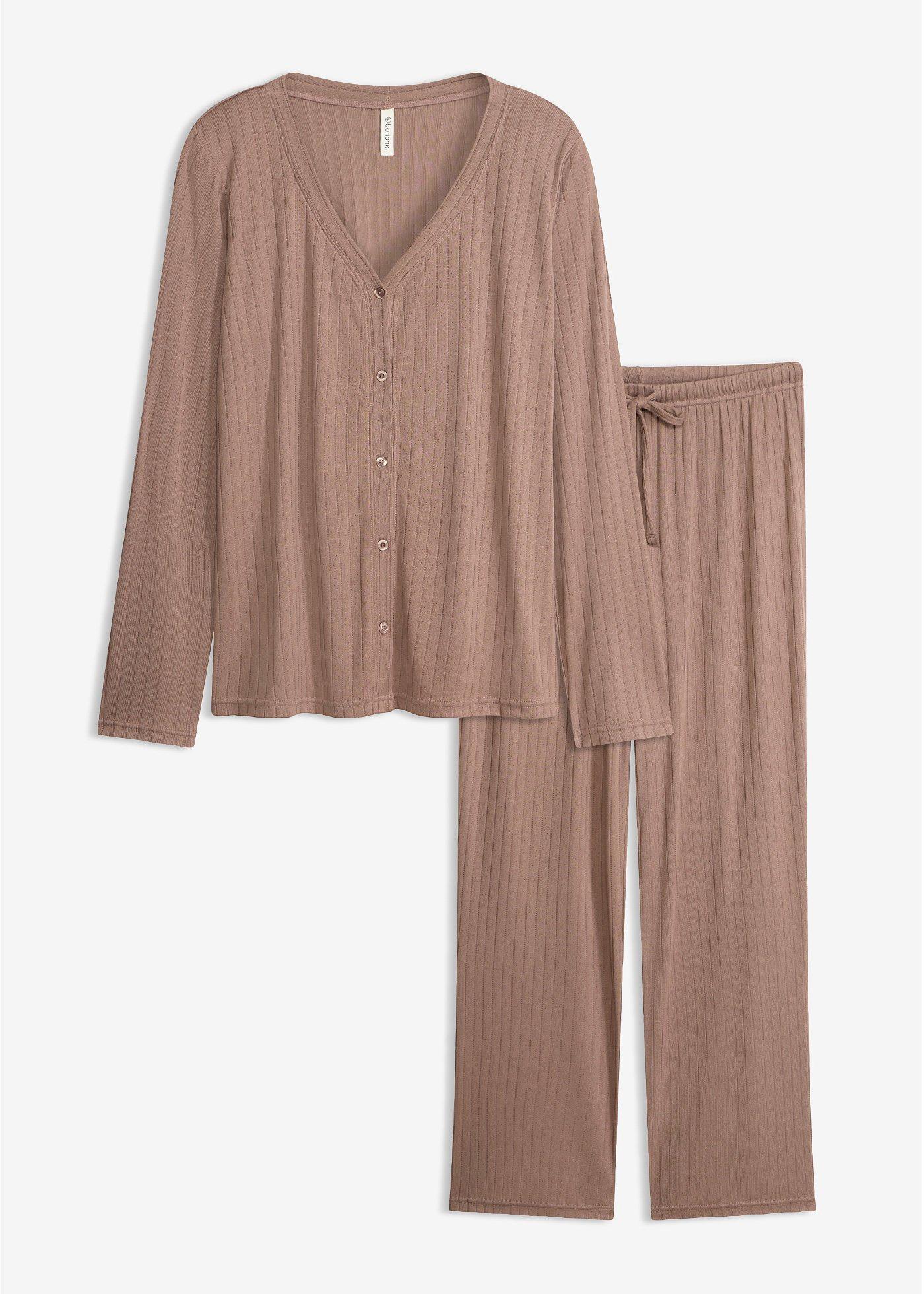 Mysdress i mjuk pointellejersey