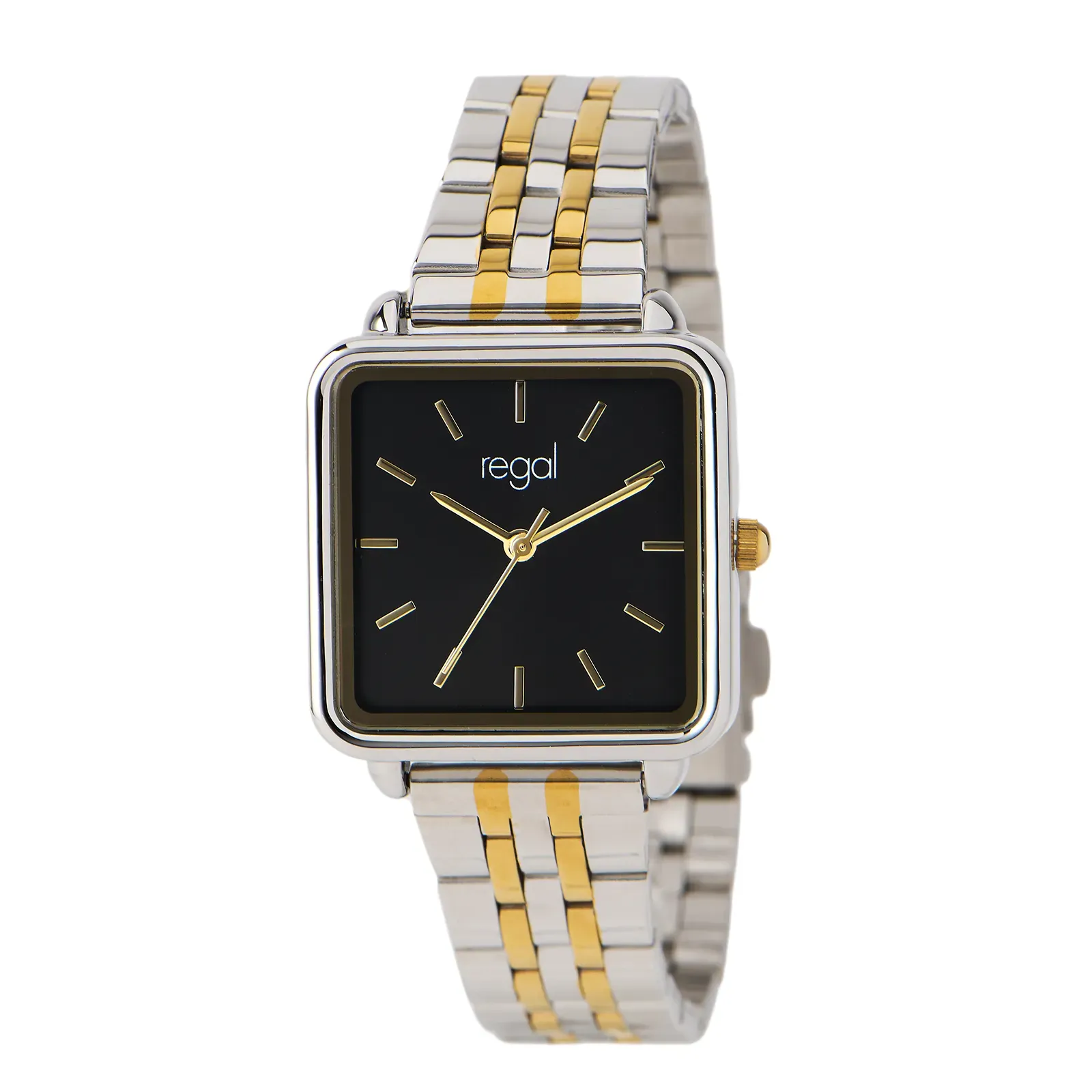 Regal dam svart/bicolor, metallband - R89086-232