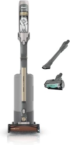 Shark PowerDetect Speed Luxe Collection Clean & Empty sladdlös dammsugare i Beige | IA3246EUTIV | av SharkNinja