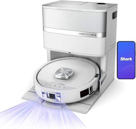 Shark PowerDetect UV Reveal 2-i-1-robotdammsugare och mopp | RV3020XEEUWH | av SharkNinja