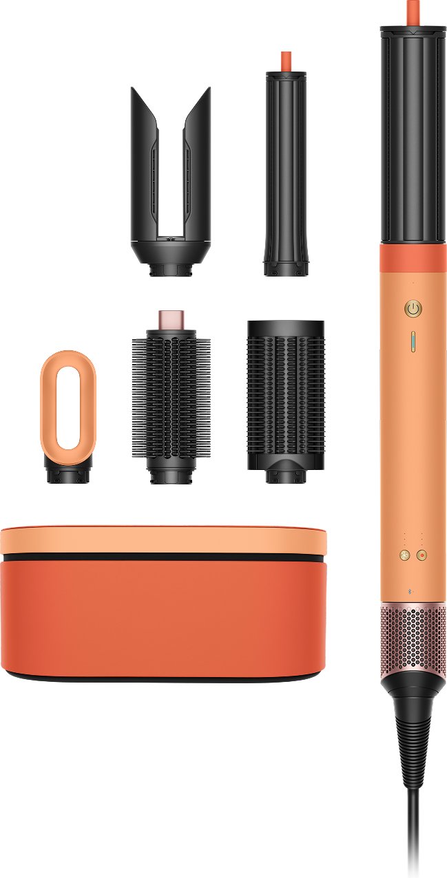 Dyson Airwrap Co-Anda2x™ Multi-Styler Och Hårfön – Straight+Wavy (Ceramic Apricot/Topaz)