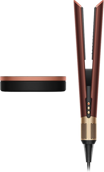 Dyson Airstrait™ Hårfön Och Plattång (Plum/Copper)