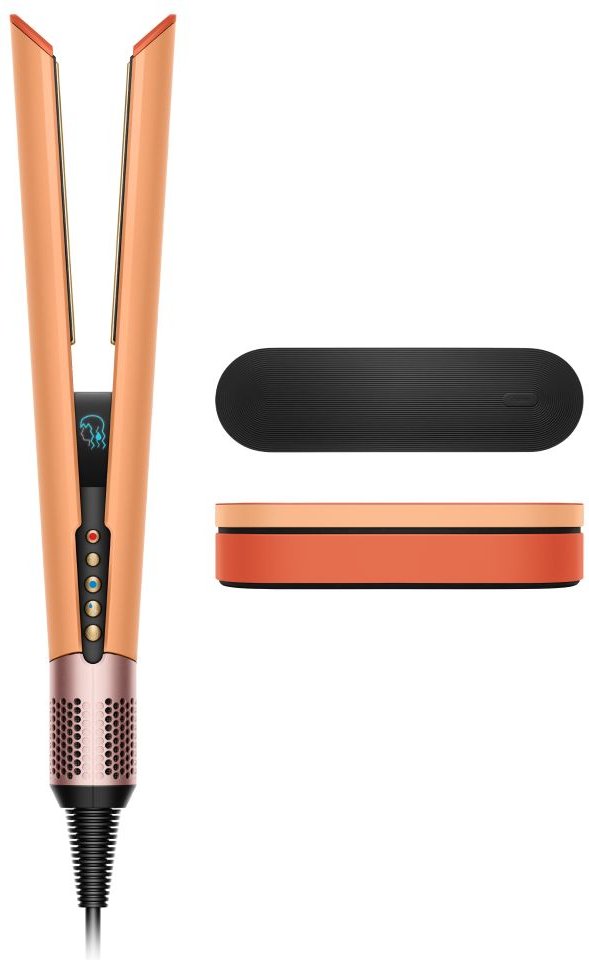 Dyson Airstrait™ Hårfön Och Plattång (Ceramic Apricot/Topaz)