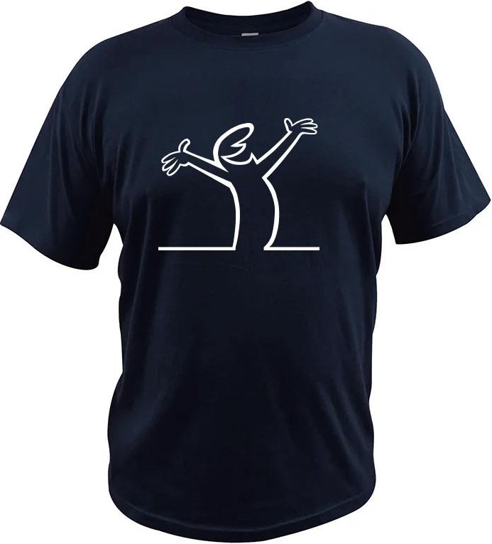 La Linea TV Series Print T-shirt för män Mode unisex-tröjor med o-ringad sommar Harajuku Oversized kortärmade t-shirts Streetwear S black