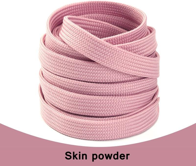 1 Par Sneakers Skosnören Skor Tillbehör Snören för skor Unisex platt skosnören Klassisk skosnören Enfärgad skosnören 100cm pink