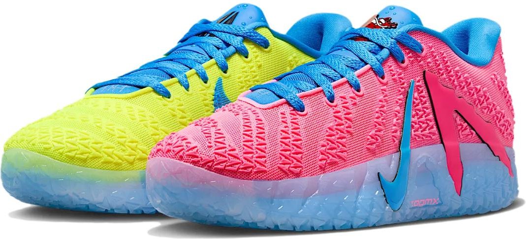 Nike Ja 3 EP Kool Aid Herr Sneakers Flerfärgad Citron-Gift Ljus-Foto-Blå IW1160-700 44.5 pink