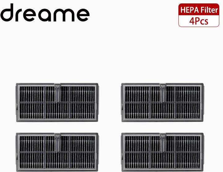 Dreame L40 Ultra / X40 Ultra / MOVA P50 Pro Ultra / P10 Pro Ultra Reservdelar Tillbehör Huvudsidoborste Filter Moppduk Damm