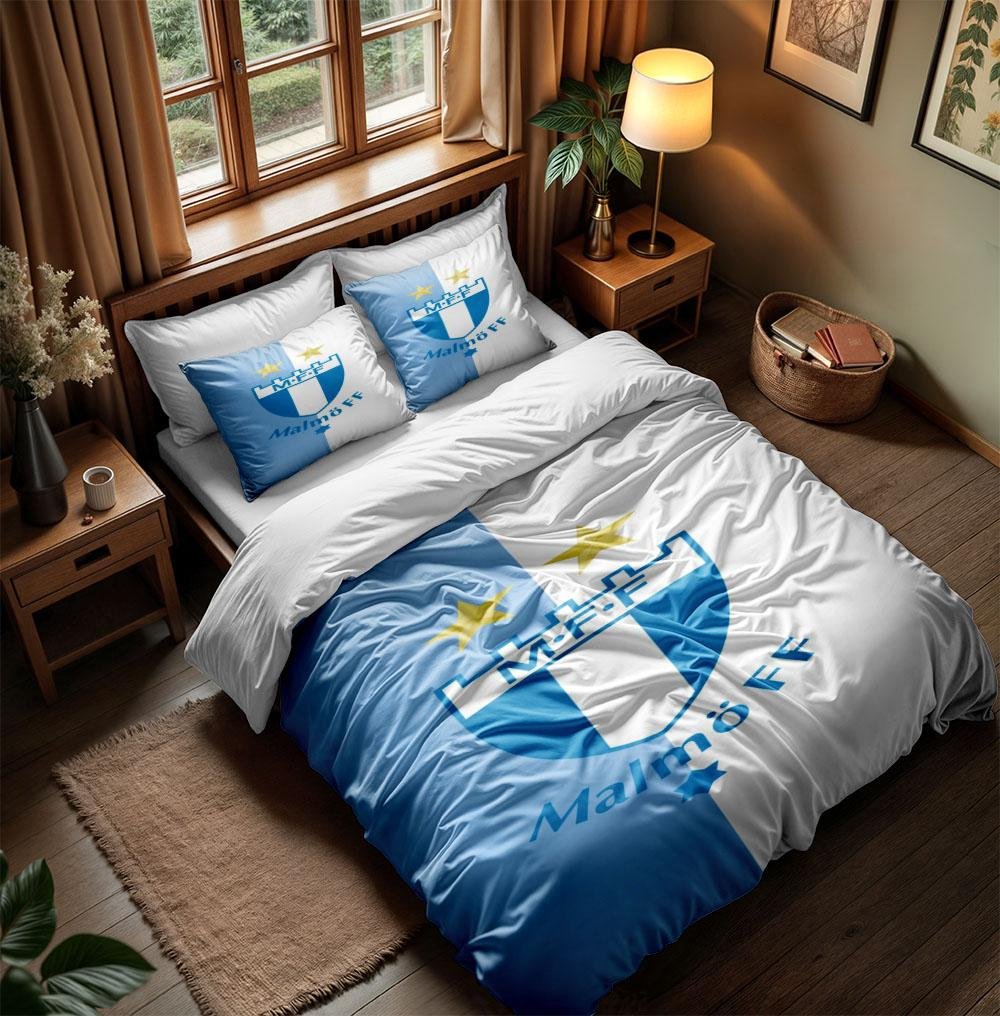 Djurgården Påslakanset utan lakan King Queen Dubbel Full Twin Enkel Storlek Sänglinneset 140x210cm