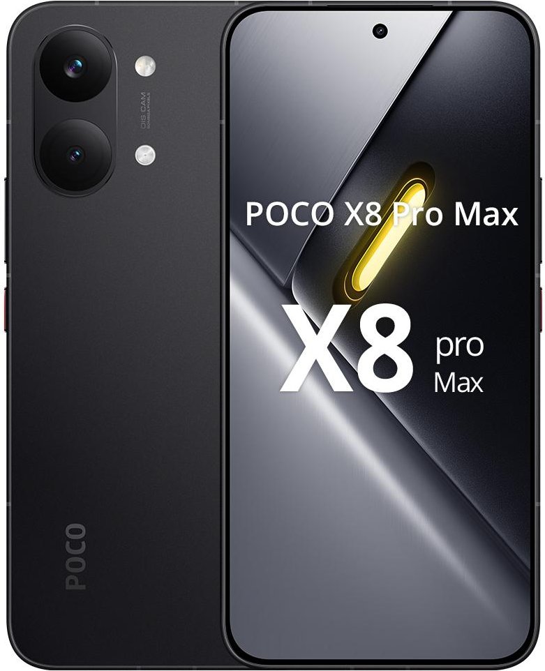 Xiaomi POCO X8 Pro Max 12+256 svart