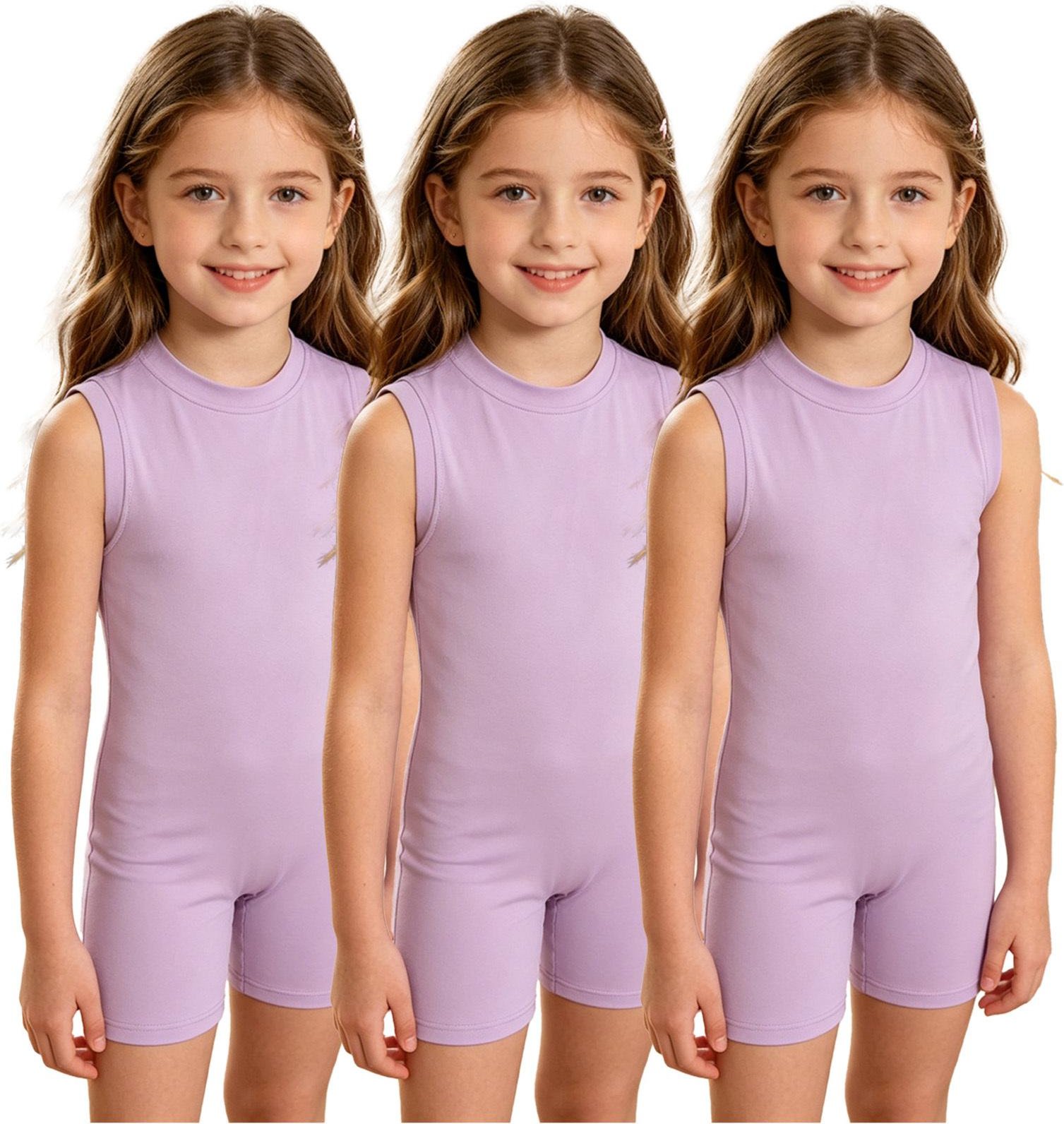 3 st Specialbehov Barn Anpassningsbar Jumpsuit Rund Hals Ärmlös Bak Dold Dragkedja Enfärgad för Enkel Påklädning Daglig Vård 15-16 Years