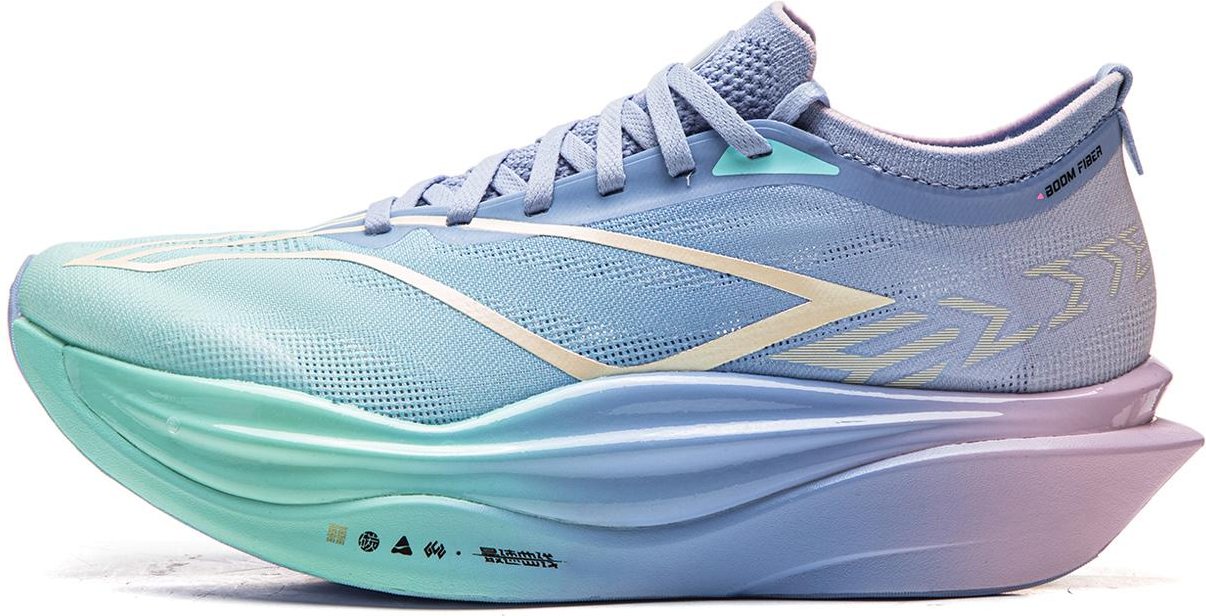 Li Ning Feidian 6 Elite Dämpande Löparskor Unisex Sneaker Island-Blå ARMW001-8 36⅓ gray