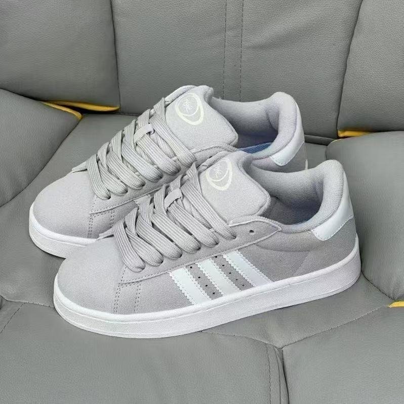 Sneakers Plattform Höjande Mångsidiga Brödskiva Skor Dam Höst Nya Casual Skor 35 ljusgrå färg