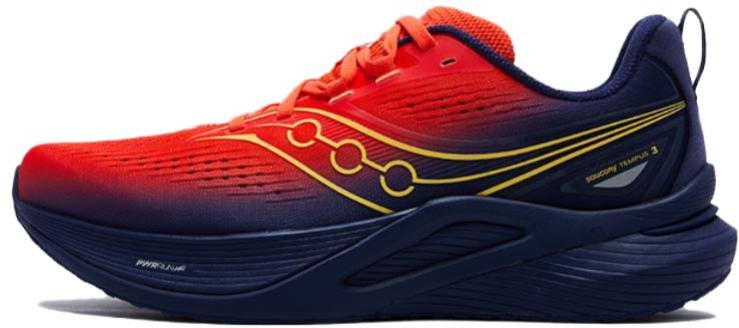Saucony Tempus 3 Bekväma Mångsidiga Löparskor Unisex Löparskor Röd Blå S28251-3 40 red