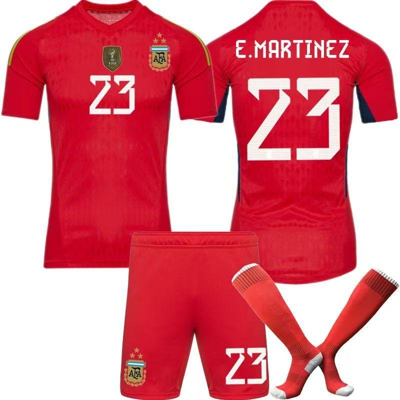 Argentina VM 2026 Tröja Fansversion samma stil Fotbollströja M