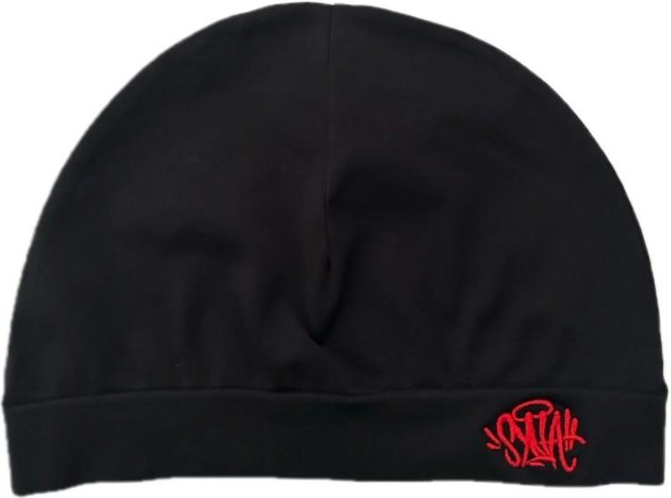 Retro stickad mössa med vind- och snabbtorkande egenskaper för entusiaster av urban stil Black Red black