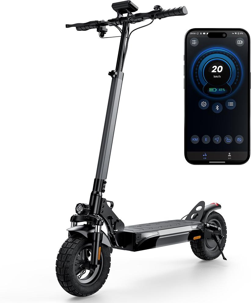 iScooter Electric Scooter 45km/h Max Speed 1000W Motor 14Ah 10 inch off road Tire With Suspension escooters for adults