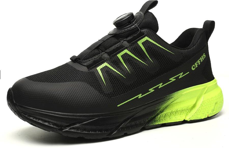 Damskor Säkerhetsskor Stålhätta Sneaker Sport Arbete Säkerhetsstövlar Punkteringssäkra Arbetsskor Anti-kross Oförstörbara Ankelstövlar 39 grön