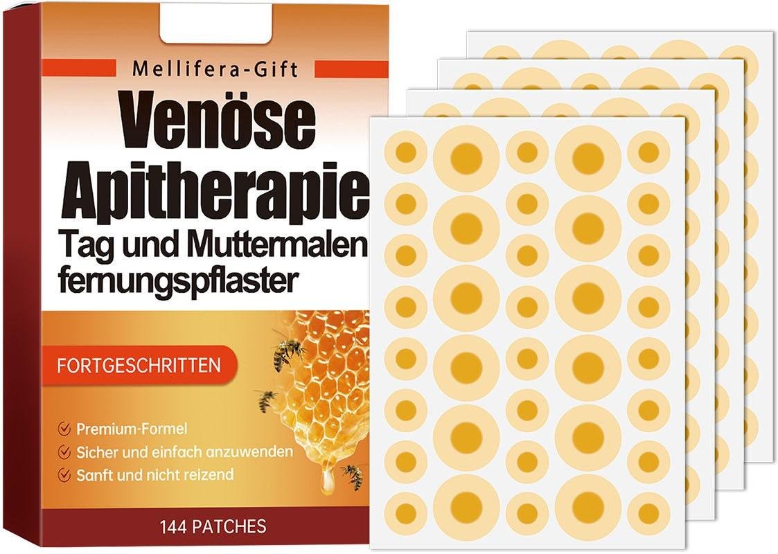 Borttagningsplåster för födelsemärken och leverfläckar Hudvårdsplåster Milda ingredienser Kollagen Daglig hudvård gul