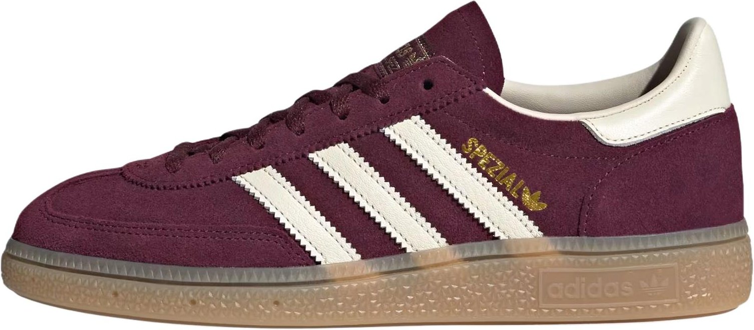 adidas Handball Spezial Maroon Cream Dam Sneakers Röd Krämvit Guldmetallic JP8726 41⅓ black