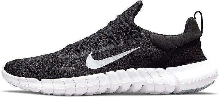 Nike Free Run 5.0 Svart Vit Herr Sneakers Mörk-Rök-Grå CZ1884-001 42.5 black