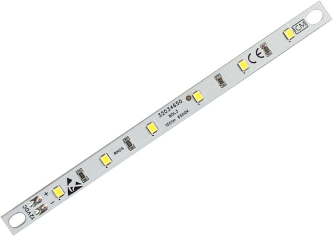 LED-lampa Kylskåpsinnerbelysning 12V LED-lampa Ersättning Kylskåps-LED-lampa PCB-textur för kylskåp white