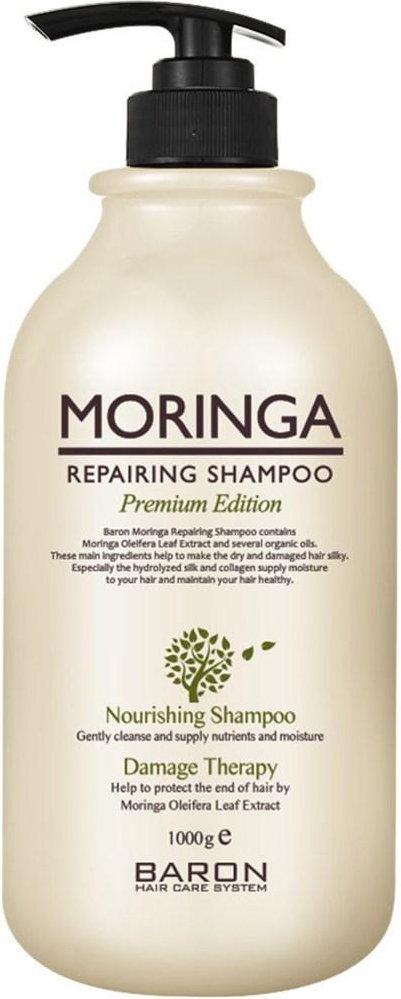 Baron Moringa Repairing Shampoo, 1 kg, 1 unit beige