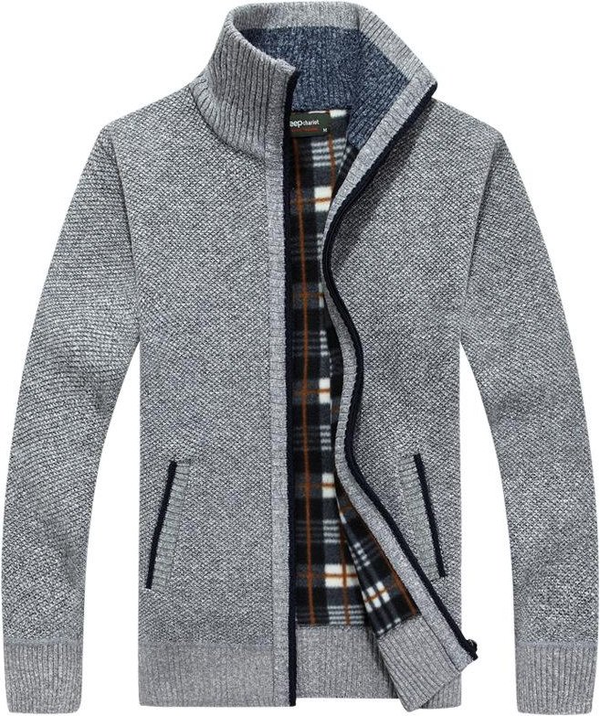 Herrtröja Dragkedja Casual Tröja Large L