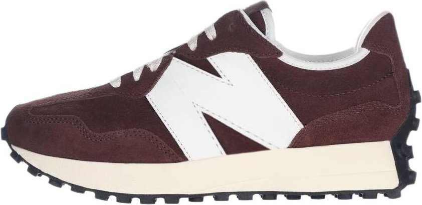 New Balance Nb 327 Mjuka Bekväma Mesh Mocka Löparskor Dam sneaker Brun W32714Q 39 white