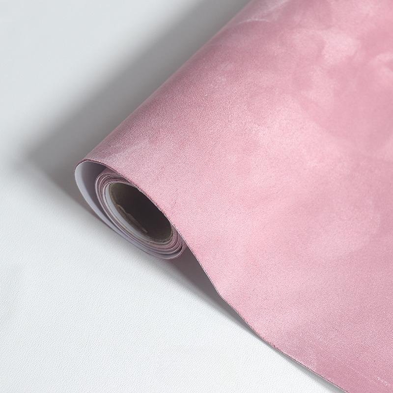 1m/2m/3m/5m*50cm Flera Färger Självhäftande Mocka Sammetstyg Kladdiga Lädertextilier för DIY Bilhimmel Interiör Modifierad 50cm x 300cm