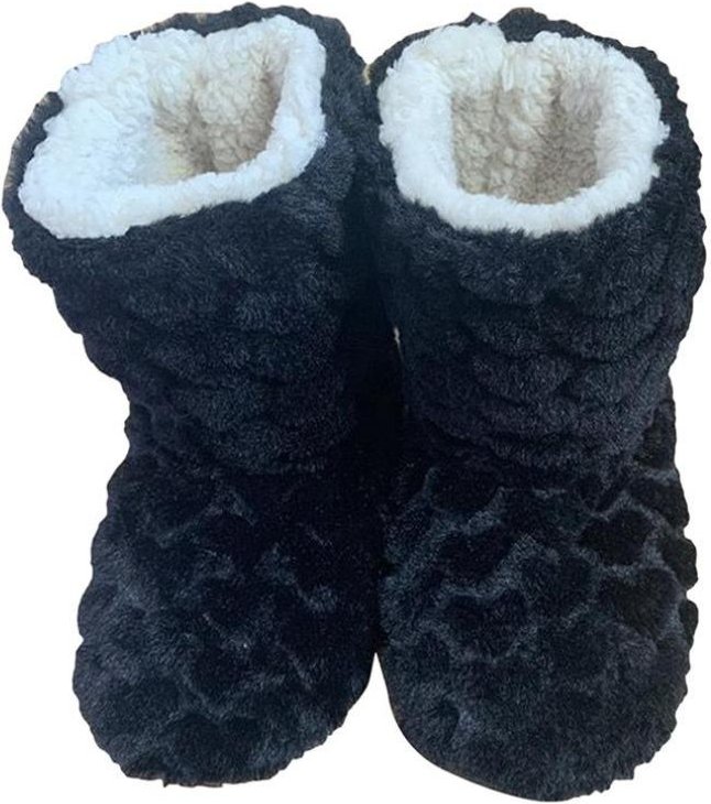 Vinterpar varma tofflor Halkfria Thicken Plus Velvet inomhusstrumpor Mjuka golvskor 41-42 gray
