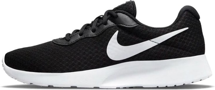 Nike Tanjun Svart Vit Dam Sneakers Barely-Volt DJ6257-004 37.5 white