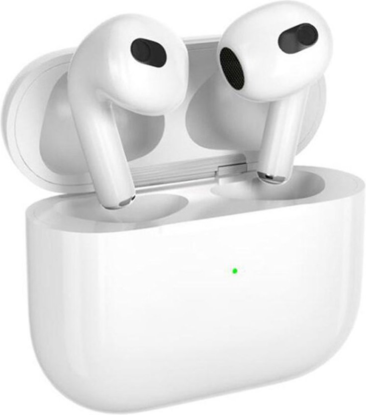 TWS Pro 4 Trådlös Bluetooth 5.0 hörlurar Spelhörlurar Sporthörlurar med mikrofonheadset för IOS Android-telefon vit