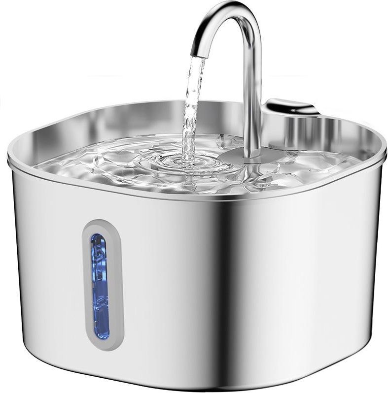 2,2L rostfritt stål kattvattenfontän med filter Australia plug