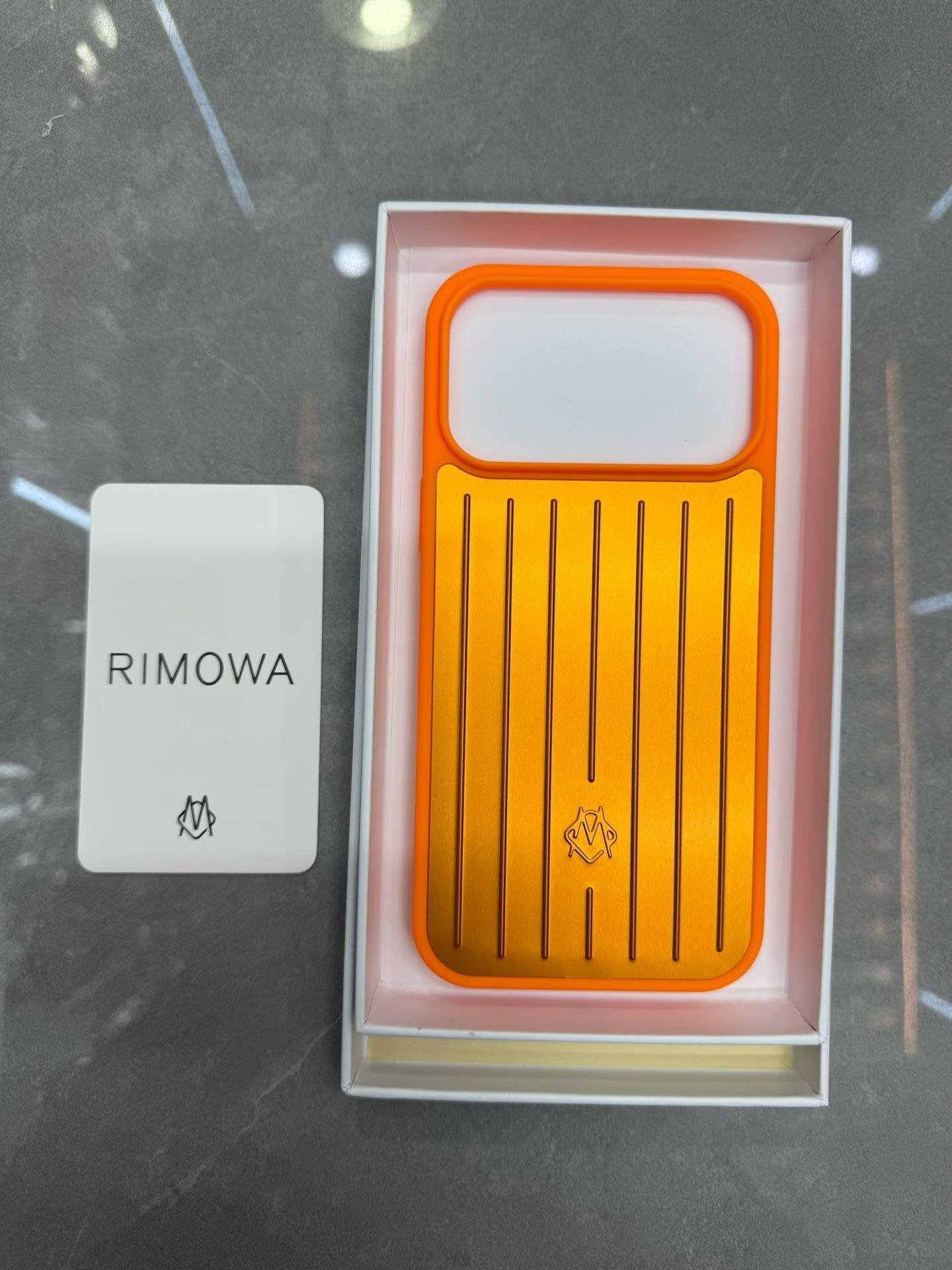 RIMOWA Bagage Telefonfodral för iPhone 17 Pro Max/16 Pro Max/15/14 iPhone 14 Pro Max