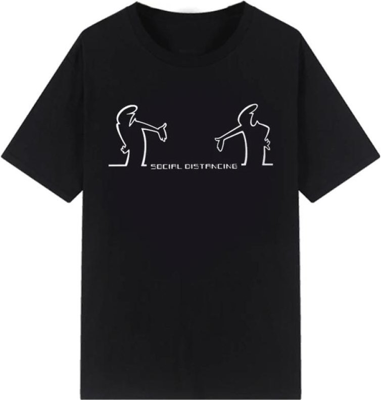 Happy Fashion T-shirts La Linea The Line Osvaldo Cavandoli TV Män Kvinnor Streetwear T-shirt Rundhalsad Casual Toppar Camisetas M