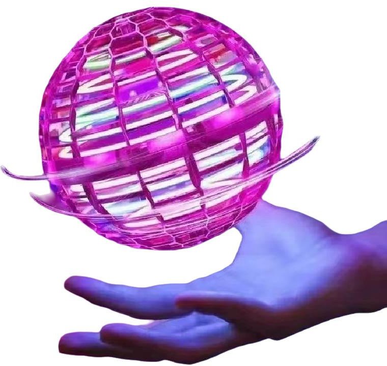 Ufo Magisk Flytande Boll Abs Material Usb-driven Spinnkontroll Elektrisk Blå Vattendroppe Edition rosa