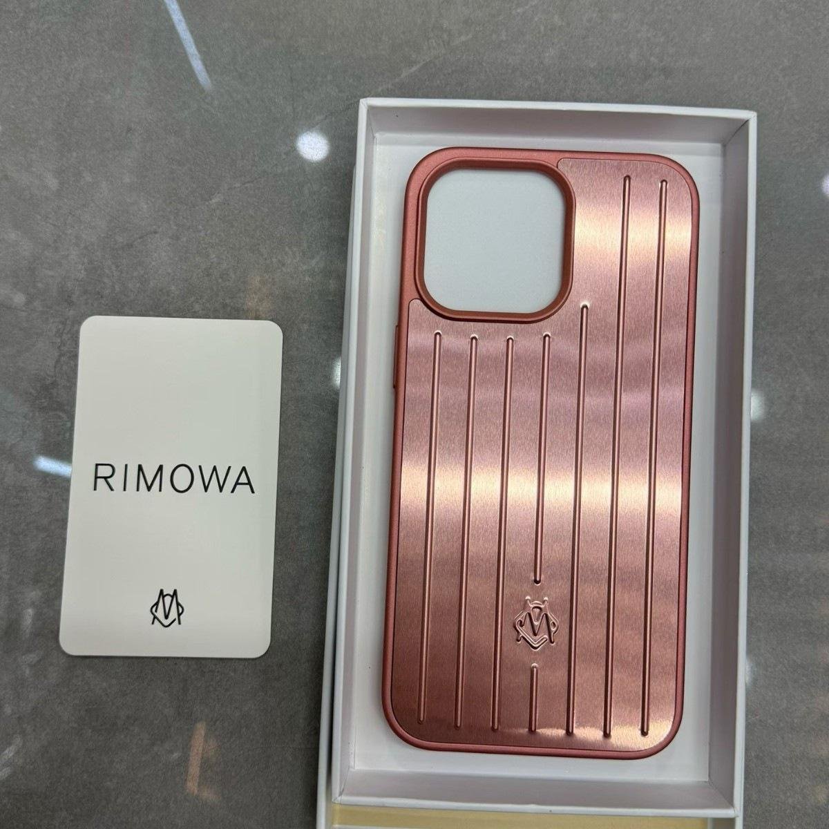 RIMOWA Bagage Telefonfodral för iPhone 17 Pro Max/16 Pro Max/15/14 iPhone 15 Pro