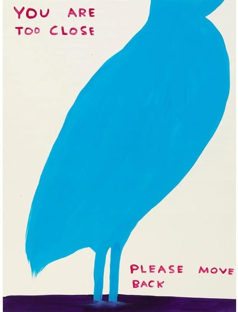Abstrakta Canvastavlor David Shrigley Groda Giraff Banan Tomat Konstposter Väggkonst Heminredning Vardagsrum Sovrum Dekoration 60X80cm Unframe