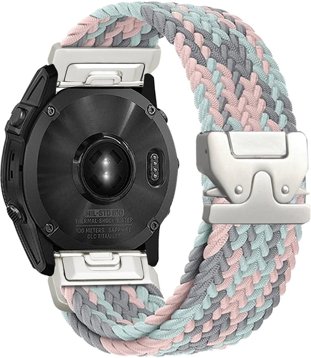 Snabbmonterat Band 26 22 20mm För Garmin Fenix 8 7 Pro 7S 6 5X 5Plus Tactix 8 7 Parachute Nylonarmband correa Fenix 8 band 43mm QuickFit 20mm