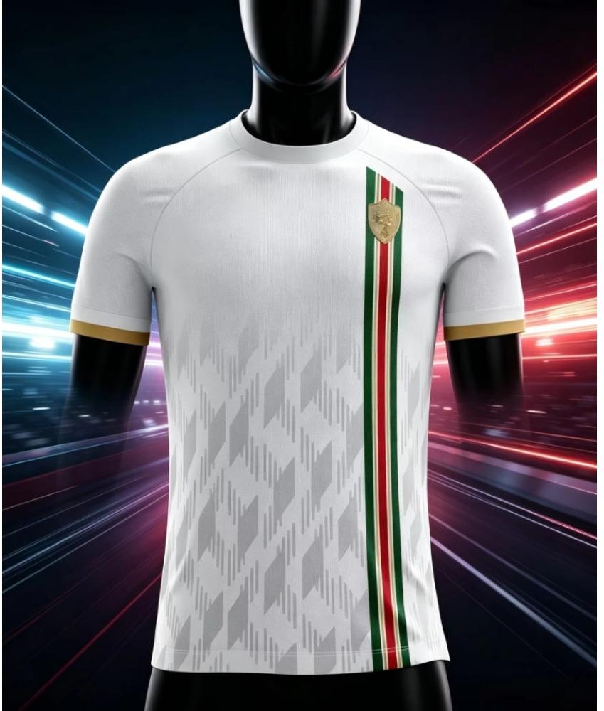 Herr Amedspor 26-27 Hemma Fotbollströja Kortärmad Fotbollströja Snabbtorkande Sport-T-shirt Turkiska Fans Träning Familj Matchande 3XL white