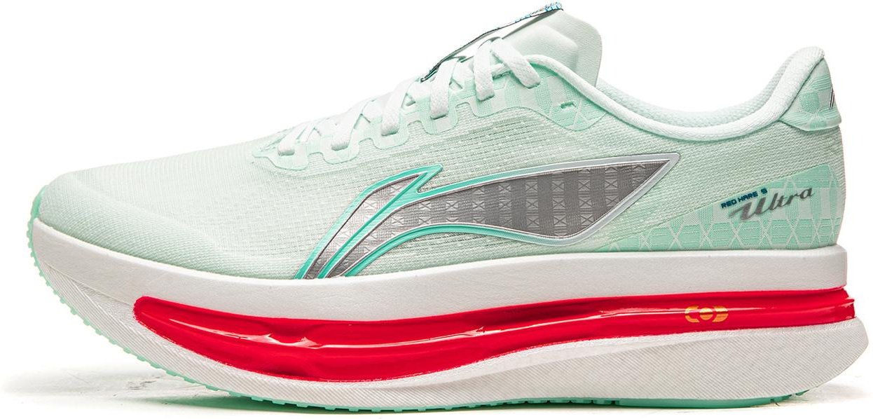 Li Ning Red Rabbit 9 Ultra Kapselteknologi Löparskor Herr sneaker Isblå ARPW007-15 39⅔ white
