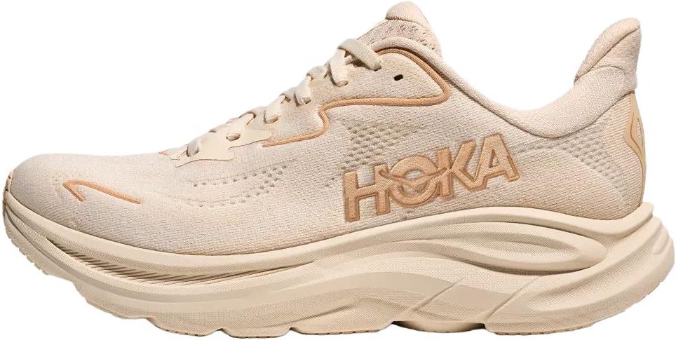 HOKA Clifton 10 Vanilla Birch Dam Sneakers Cream 1162031-VCH 40⅔ beige