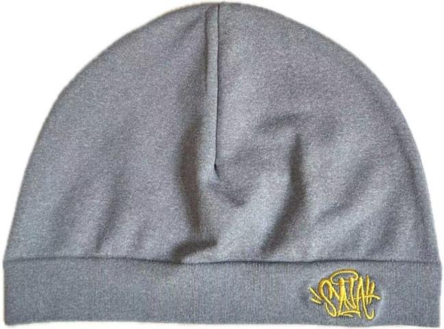 Retro stickad mössa med vind- och snabbtorkande egenskaper för entusiaster av urban stil Gray Yellow gray