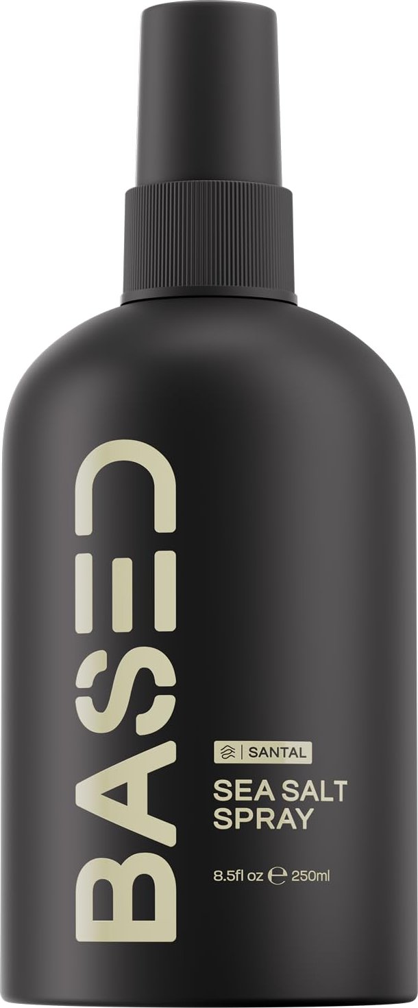 Havssaltsspray för omedelbart strandigt och texturerat utseende, 8,5 oz 1pcs svart