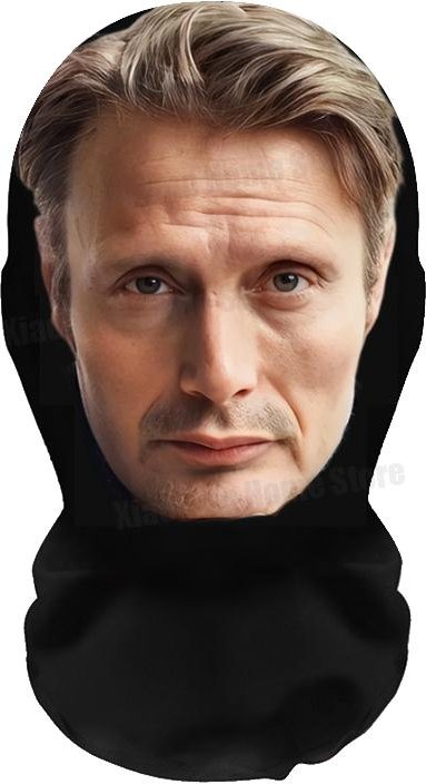 NY Halloweenskmask för Cosplay Rollspel Maskeraddräkter Utklädnad Kändis Realistiska Ansiktsmasker Balaklava Huvudbonad brown